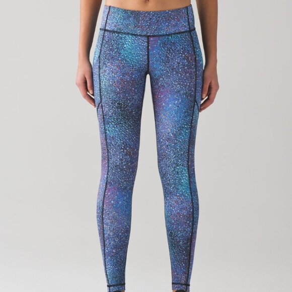 lululemon athletica Pants - Lululemon Speed Tight V Strive Multi Black, size 6
